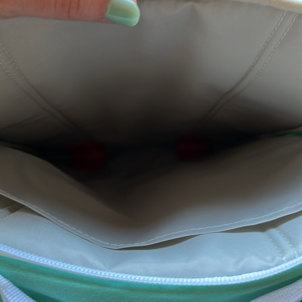 High Sierra Swoop SG Backpack Aquamarine and White. Fits 17” Laptop - Picture 6 of 13